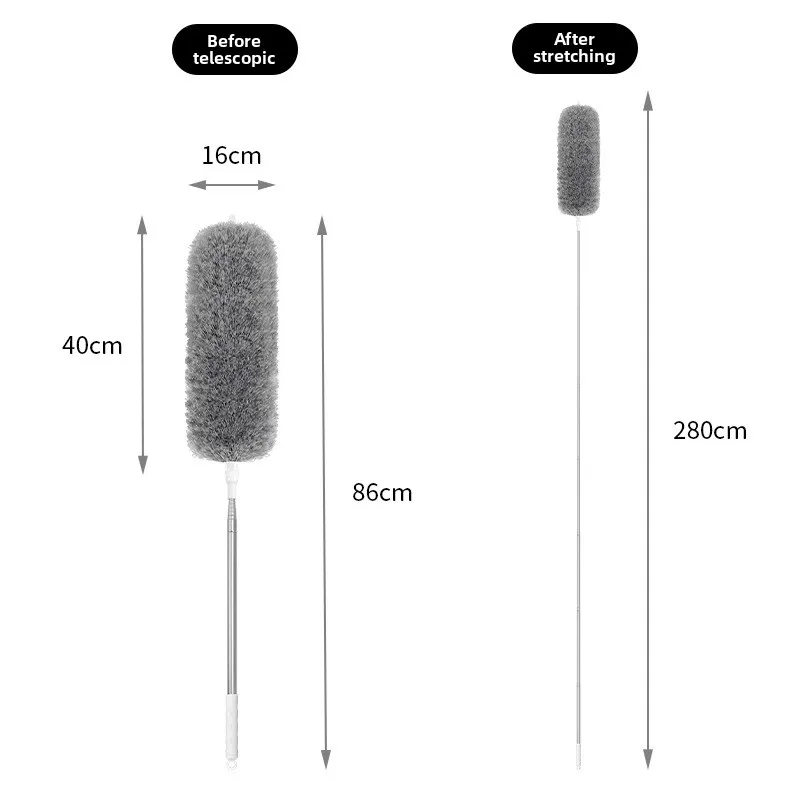 1 pezzo 280 cm - Grigio