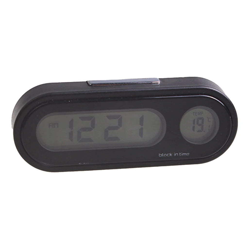 Car Clock Car Clocks Wear Resistant Car Clocks Mini Electronic Clock Vehicle Elect Vehicle Elect Anti Corrosion