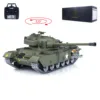 Tongde 1:16 RC Tank British Centurion MK5 Remote Control BB & Infrared Battle Tank Metal Tracks Wheels RTR Barrel Recoil Model 3