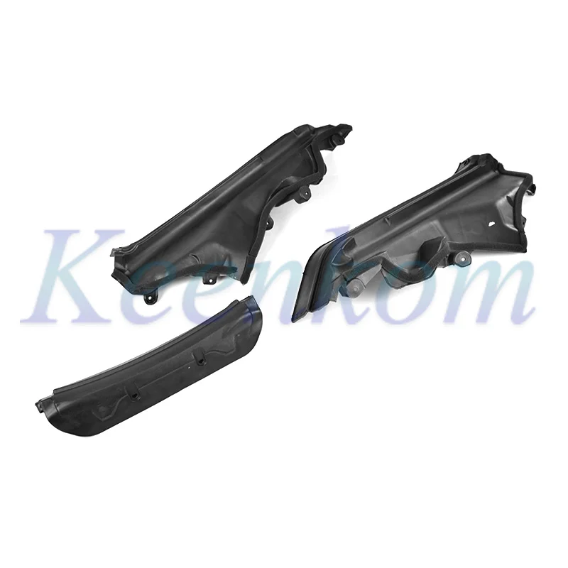 For BMW X5 X6 E70 E71 E72 3Pcs/Set Car Engine Upper Compartment Partition Bulkhead Panel Kit 51717169419 51717169420 51717169421