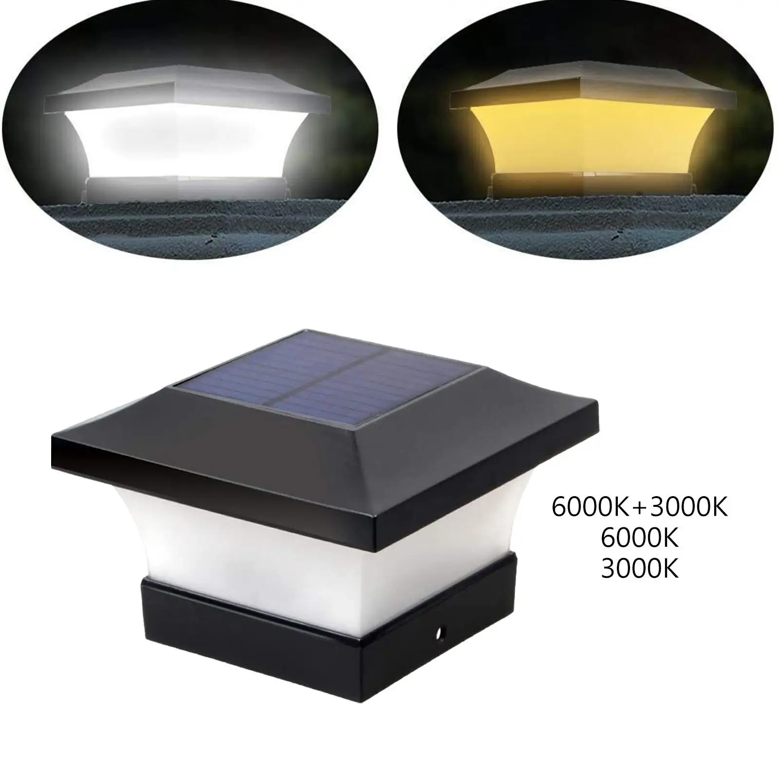 Solar Fence Lights Solar Light High Brightness Outdoor Solar Lamp Waterproof for