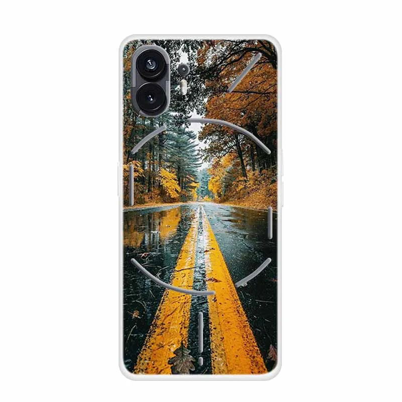 Clear Shockproof Soft TPU Silicone Phone Case - Fashionable Back Cover Design