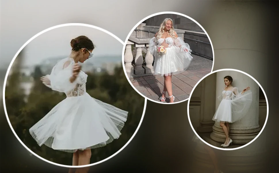 Vestidos de fiesta de tul