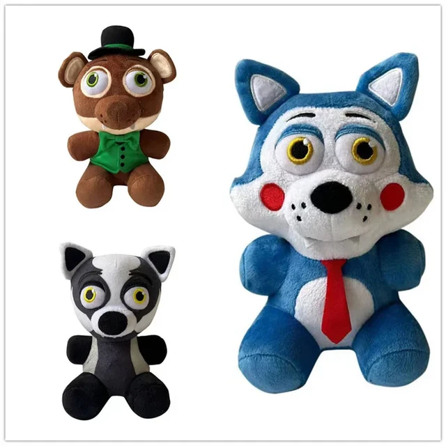 18cm FNAF Plush Toys Kawaii Freddys Animal Foxy Bonnie Bear Ribbit Stuffed  Plush Toys In Stock Plush ​Birthday Gift for Kids - AliExpress