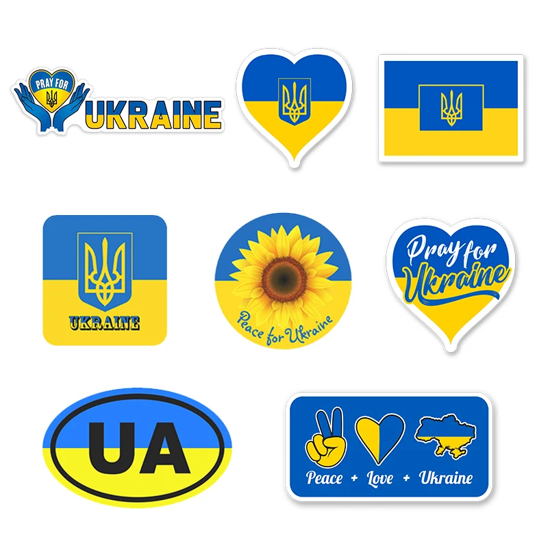 2203911StylesCreativeUkraineStickerUkraineUADecalForCarTruck