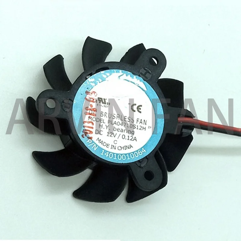 

50*50 * 12MM Industrial Motherboard CPU Northbridge Heatsink 4010 Bracket Graphics Card Fan Bore Distance 2.6CM