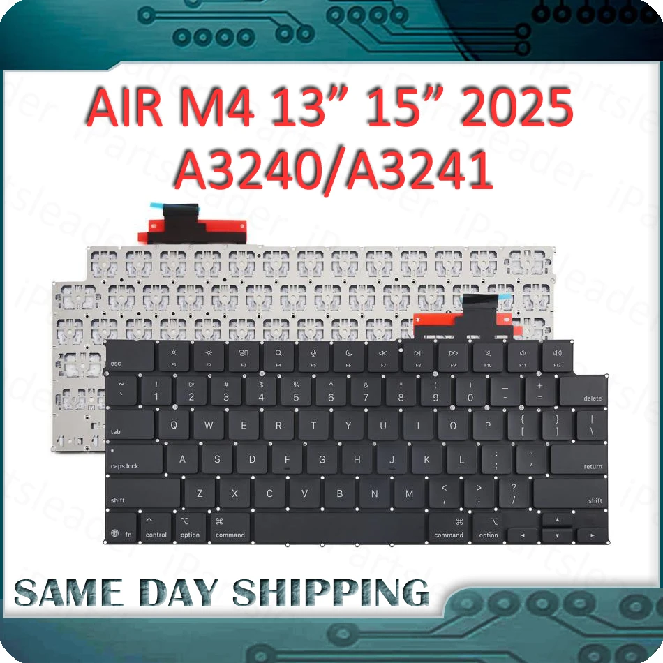 2025 M4 A3240 A3241 Keyboard for MacBook Air 13