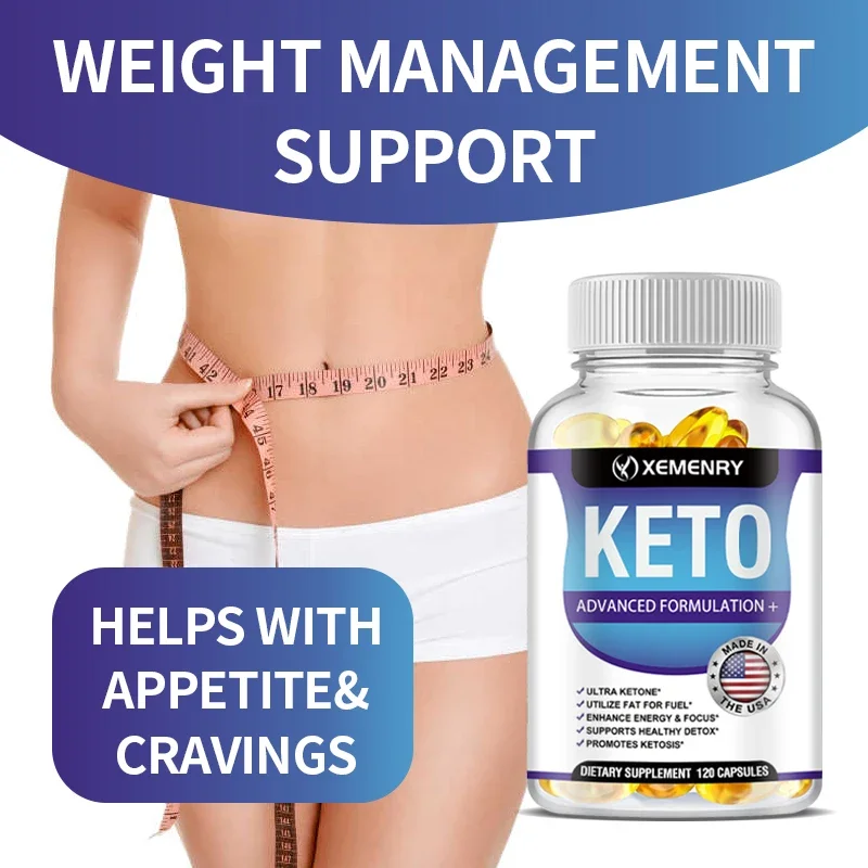 

KETO Capsules - Support Energy and Focus with Natural Ketosis Using Ketogenic and Ketogenic Diets