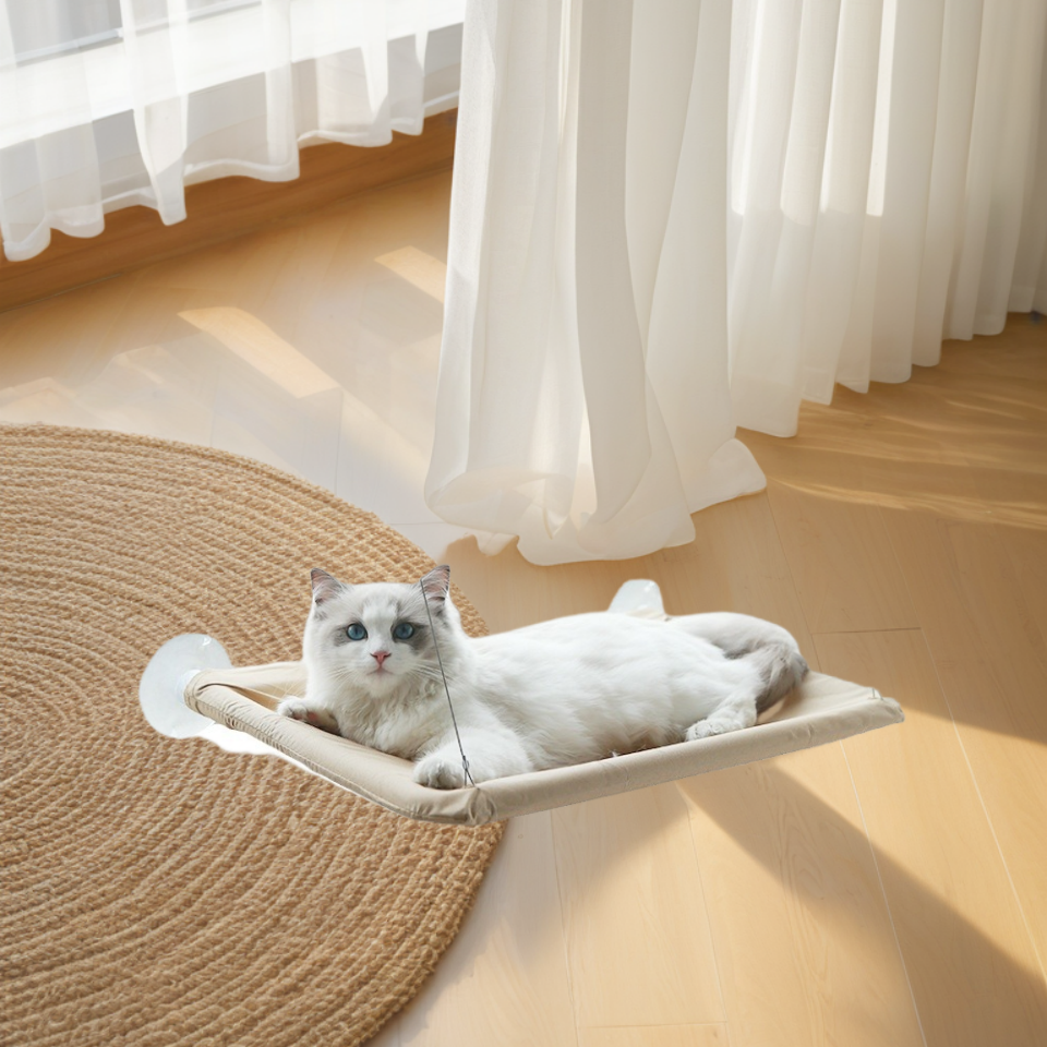 Foldable Cat Window Perch Bed Hammock Cat Window Wall Perch Hammock Seat