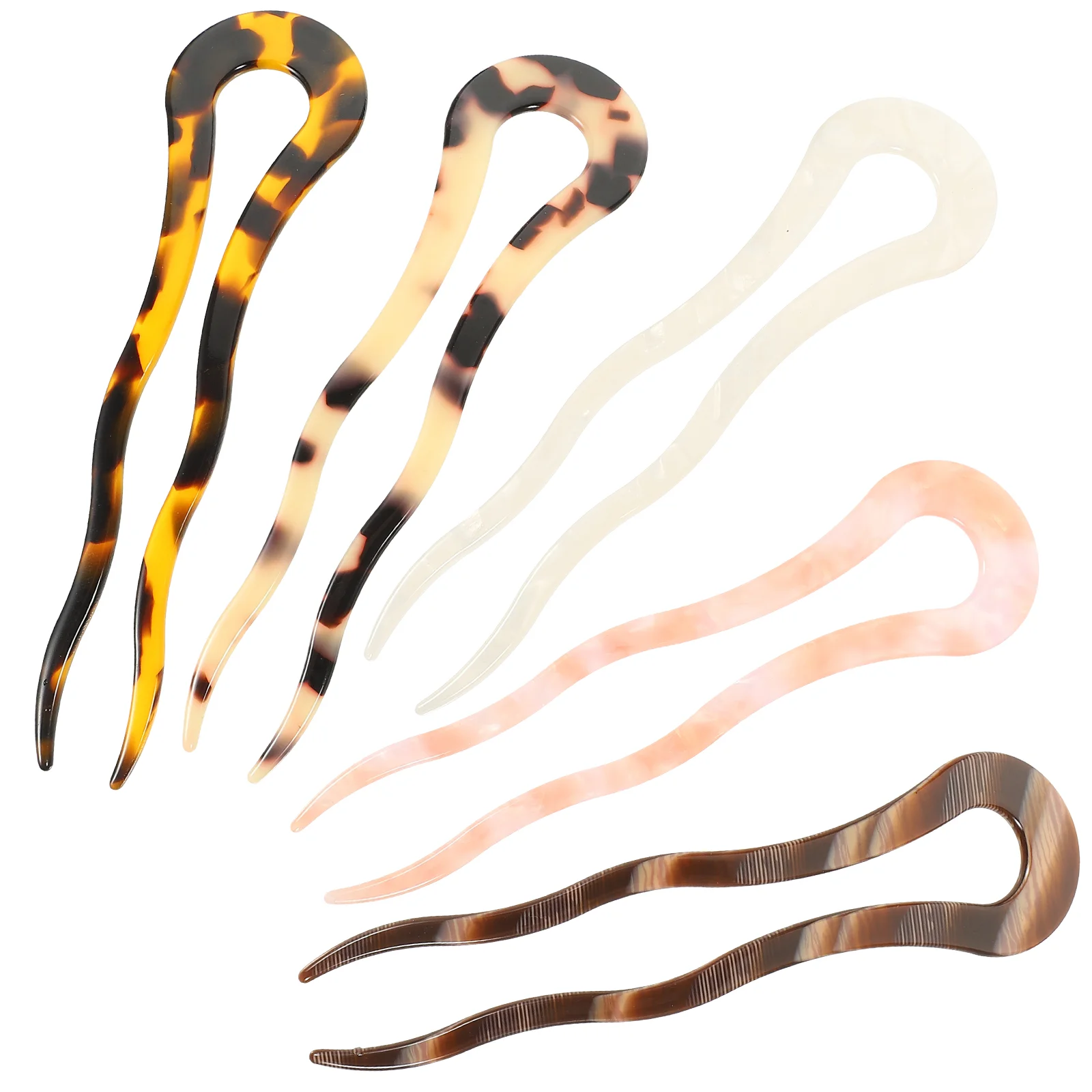 

5 шт., женские шпильки для волос с уксусной кислотой