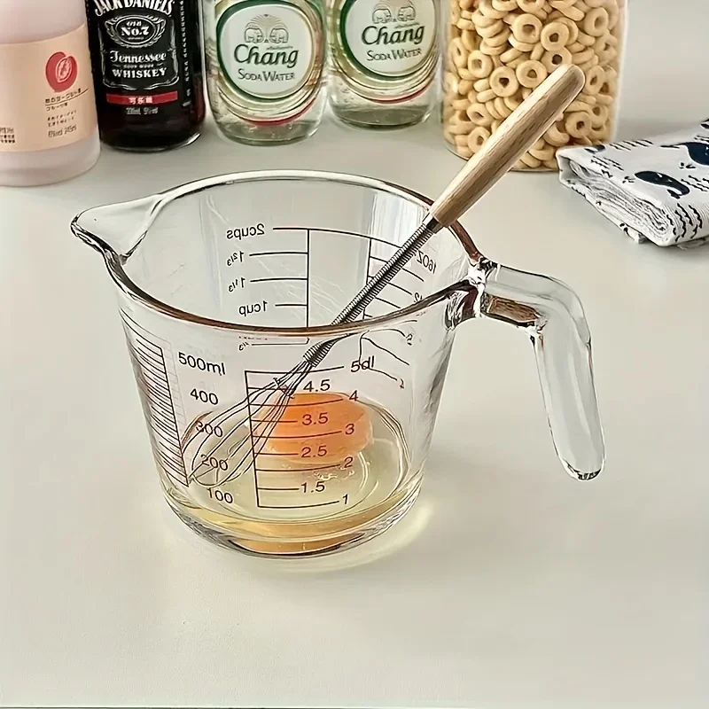 Stainless Steel Mini Egg Beater Wooden Handle Whisk Egg Mixer thumbnail 7