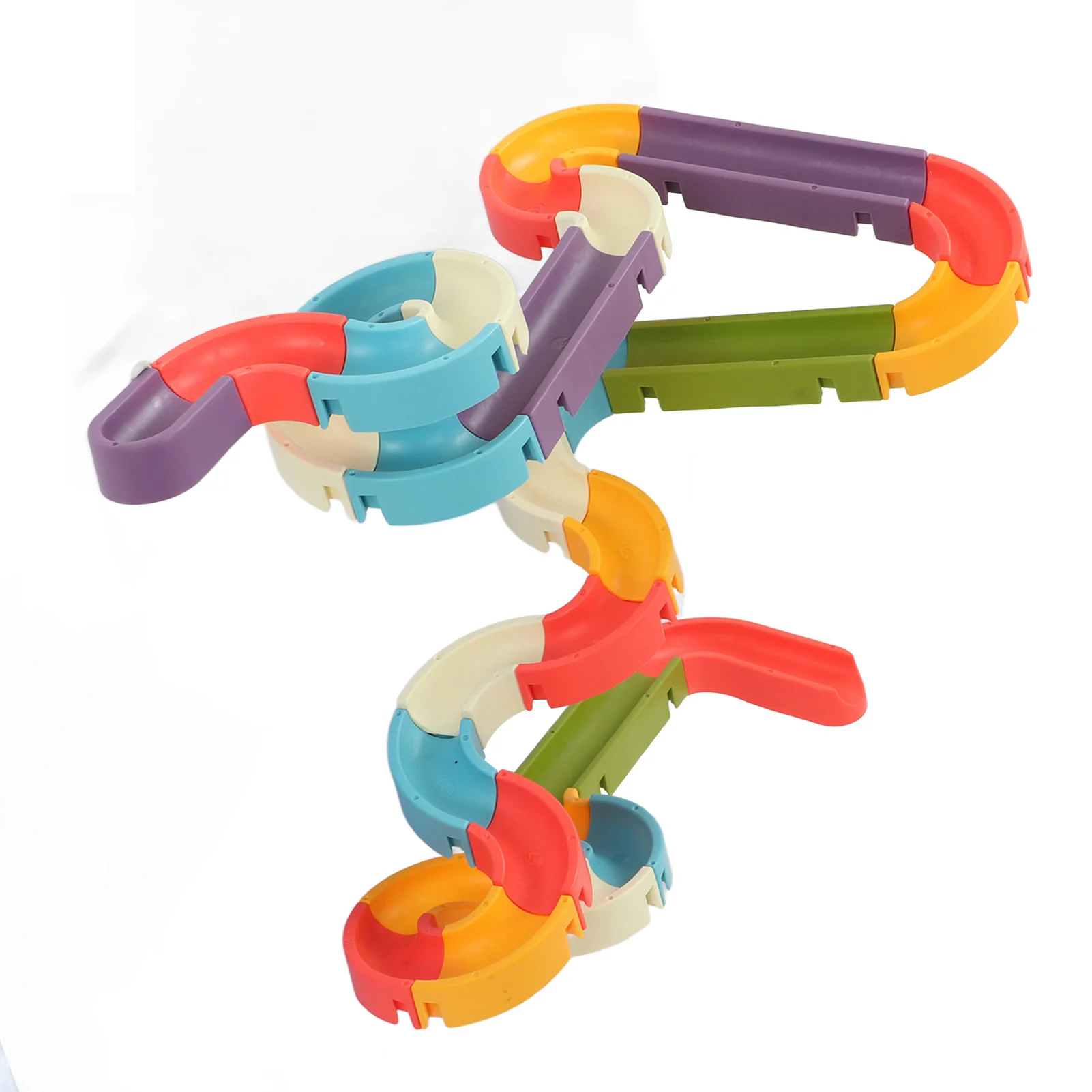 Bath Track Slide Toy for Toddler Kids Shower Educational DIY Rich