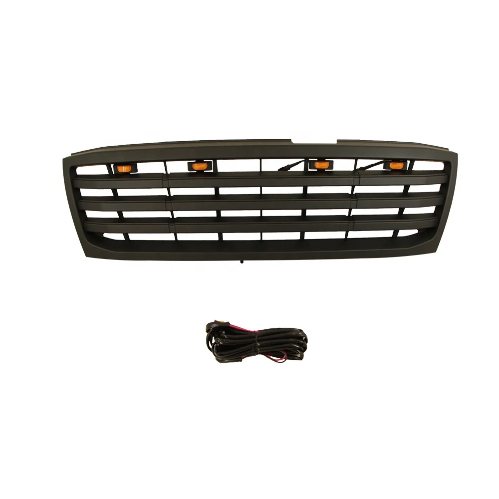 

Suitable for Toyota Land Cruiser LC100 1998 1999 2000 - 2006 Off Road Auto Parts Front Grill Car Grille with Led Lights