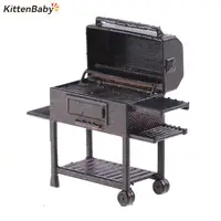 Cute Mini Furniture Barbecue Rack Grill Miniature Ornaments Doll House Gadget Kitchen Food For Dollhouse Kids Toys 1