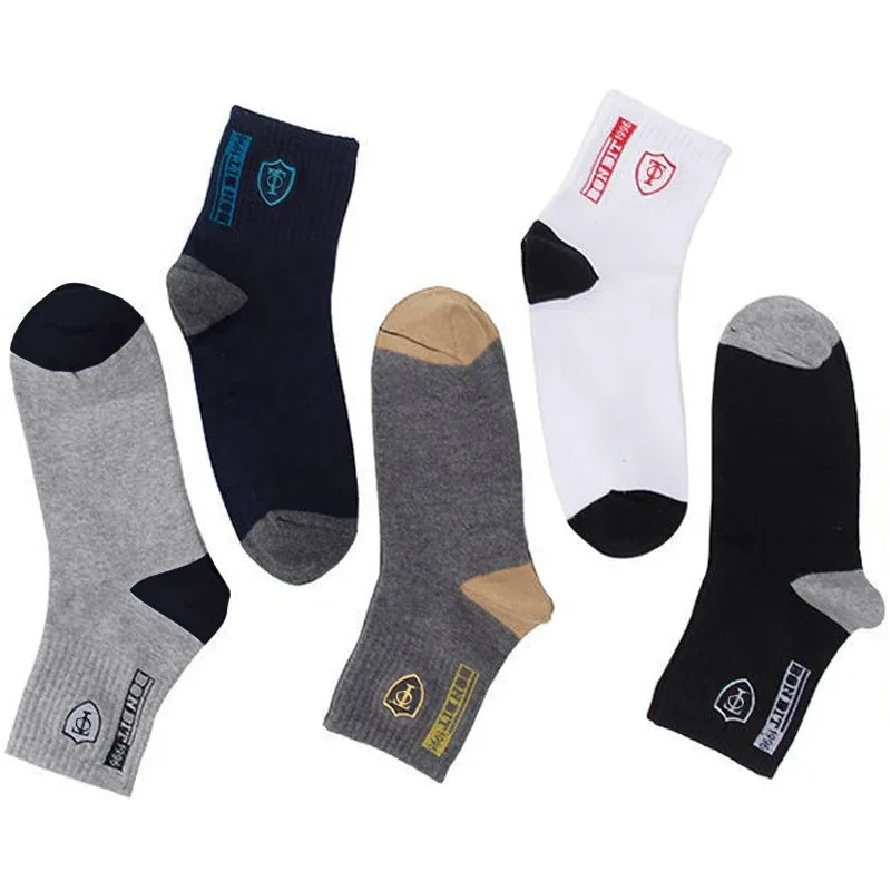 Sports Stockings Men Bamboo Fiber Cotton Socks 3Pairs