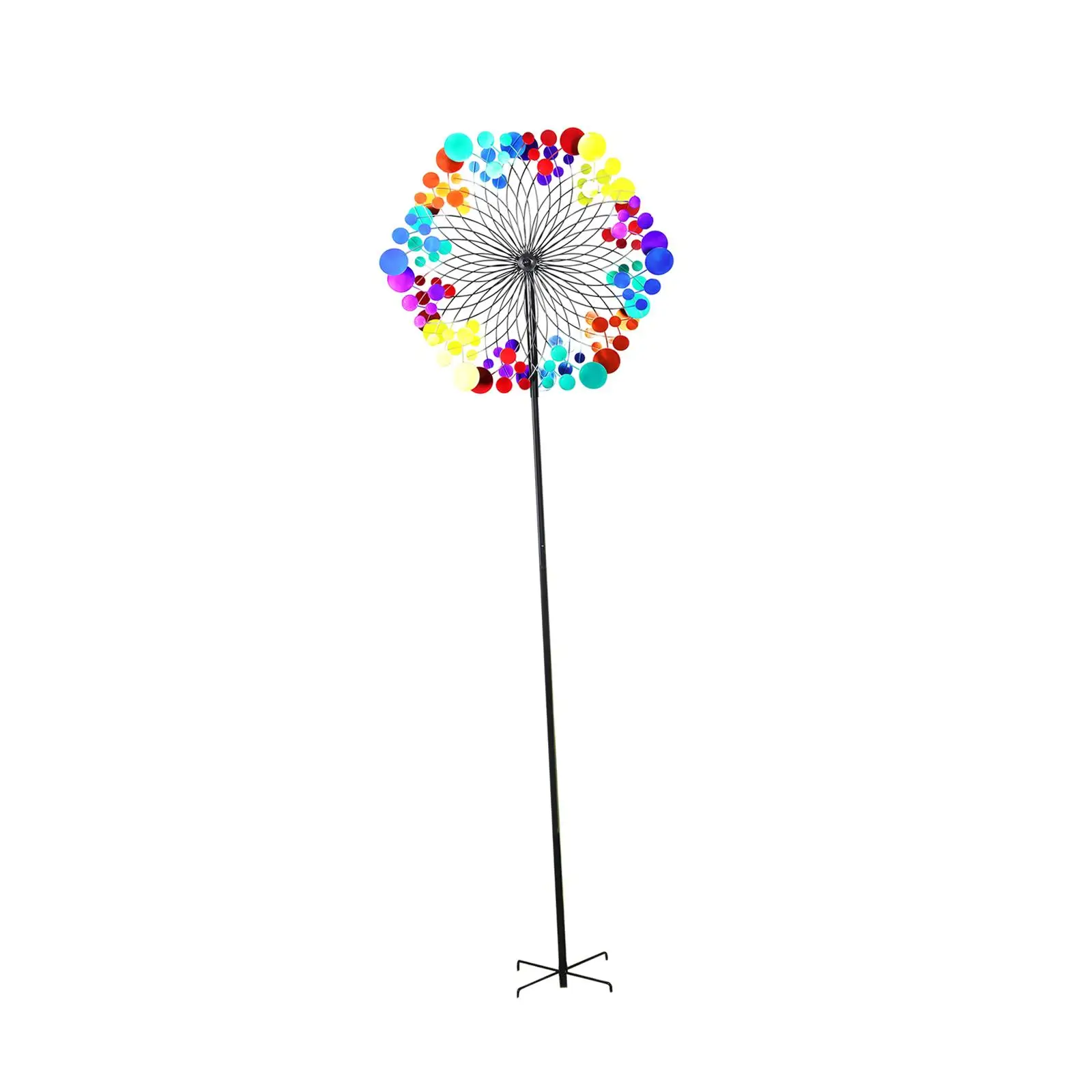 

Wind Mill Multi Color Metal Wind Catcher Wind Sculpture Wind Spinner for Yard Outdoor Ornament Holiday Gifts Garden Decorations