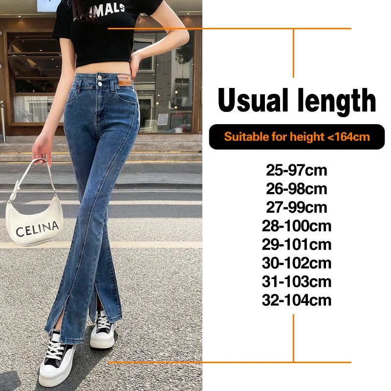 INSTANTFUNKフレアジーンズ ブルー ハイウエスト ブラック INSTANTFUNKフレアジーンズ ブルー ハイウエスト ブラック