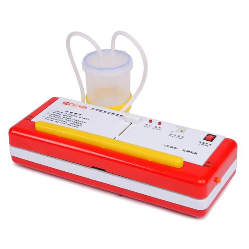 

220V Household Food Vacuum Sealer Dry or Wet Environment Avaible,Handy Vacuum Sealing Machine 180W