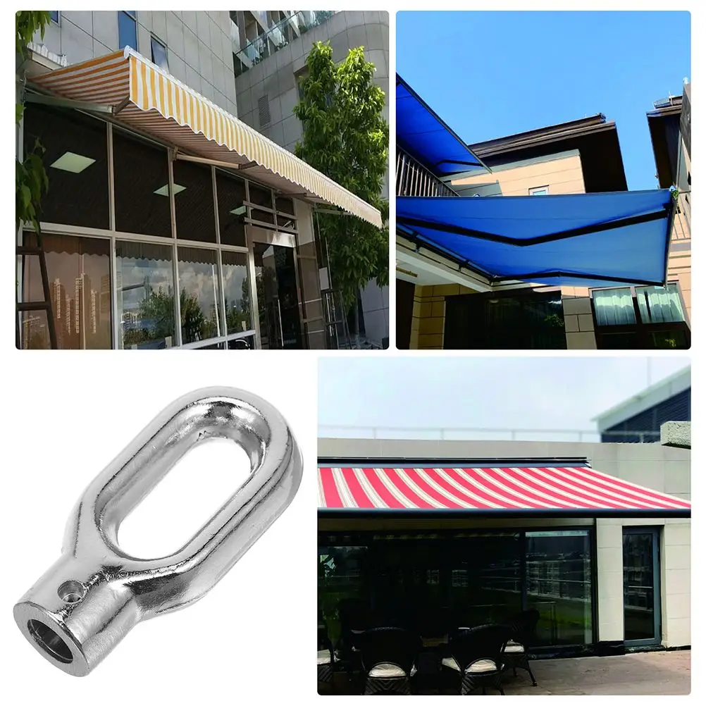Awning Crank With Hook Bamboo Blinds Outdoor awning outdoor parasol accessories For Outdoor Patio Tent Retractable Aluminum Alloy Roller Shade Parts Heavy Awning Hardware
