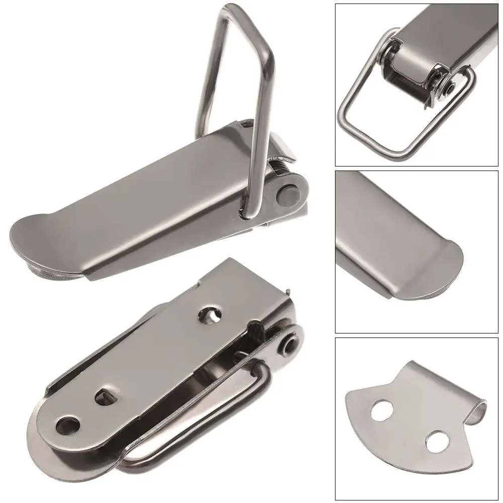 Toggle Hardware Stainless Steel Cabinet Box Case Lock Hasp Box Buckle Luggage Accessories 1PC