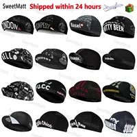 SweetMatt  Classic Retro Black Series Polyester Bicycle Men's Caps Summer Breathable Quick Dry Bike Hat Cycling Sports Balaclava 1