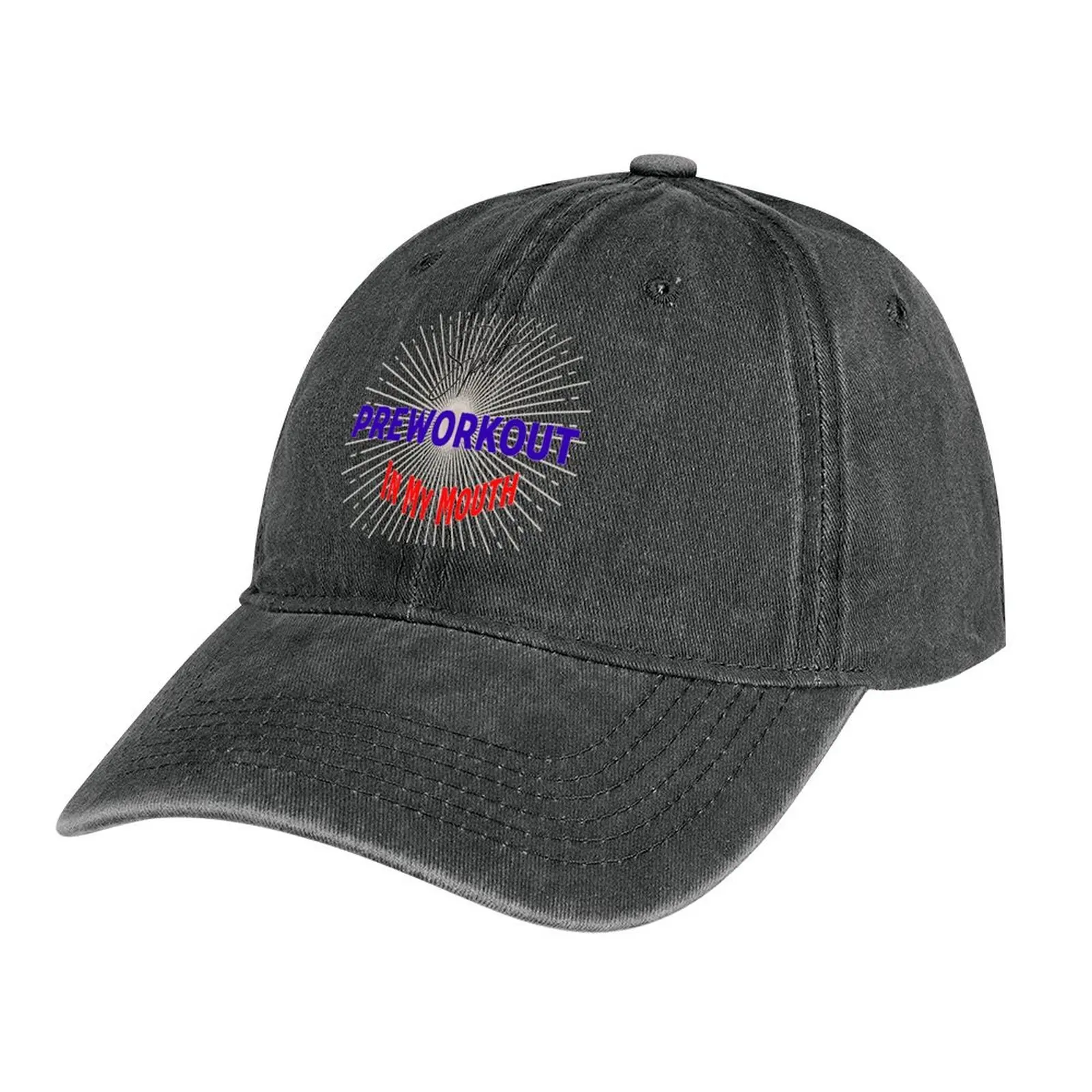 Spiedo Preworkout In My Mouth, Integratore Motivazionale Da Palestra Cappello Da Cowboy Cappello Da Bobble Cappello Nuovo Berretto Da Uomo Di Marca Ca