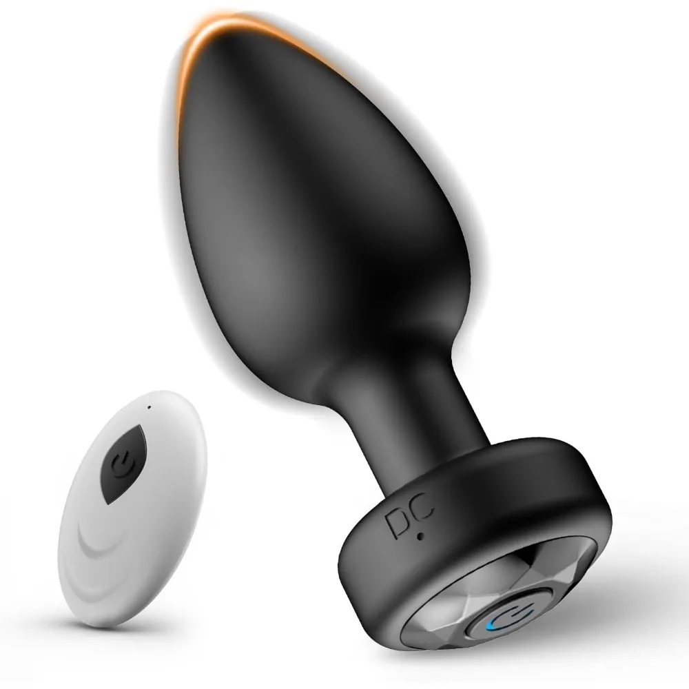 Leistungsstarker Analplug-Vibrator mit Fernbedienung, 10 Modi, vibrierender Buttplug für männliche Prostata-Massage-Vibrator, APP, kabelloses Sexspielzeug 1