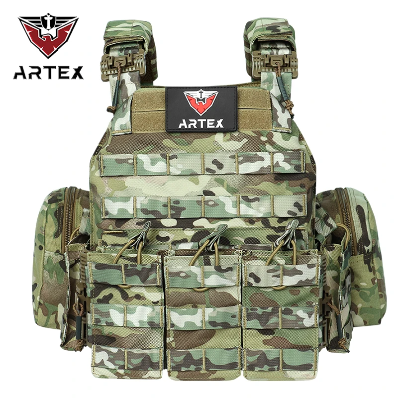 

Artex Outdoor multi-functional high-strength waterproof camo Quick-release Tactical vest Military vest Hunting vest