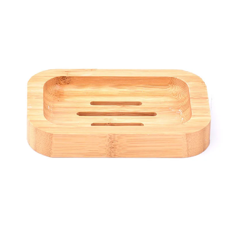 

Soap Box Natural Bamboo Dishes Bath Soap Holder Bamboo Case Tray Wooden Prevent Mildew Drain Box Bathroom Washroom Tools New