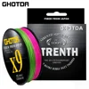 GHOTDA 8/9/12 Strands PE Braided Wire Multifilament Japan Import Fabric  PE Line for Carp Fishing 0.6-8.0# 100M Fishing Line 3