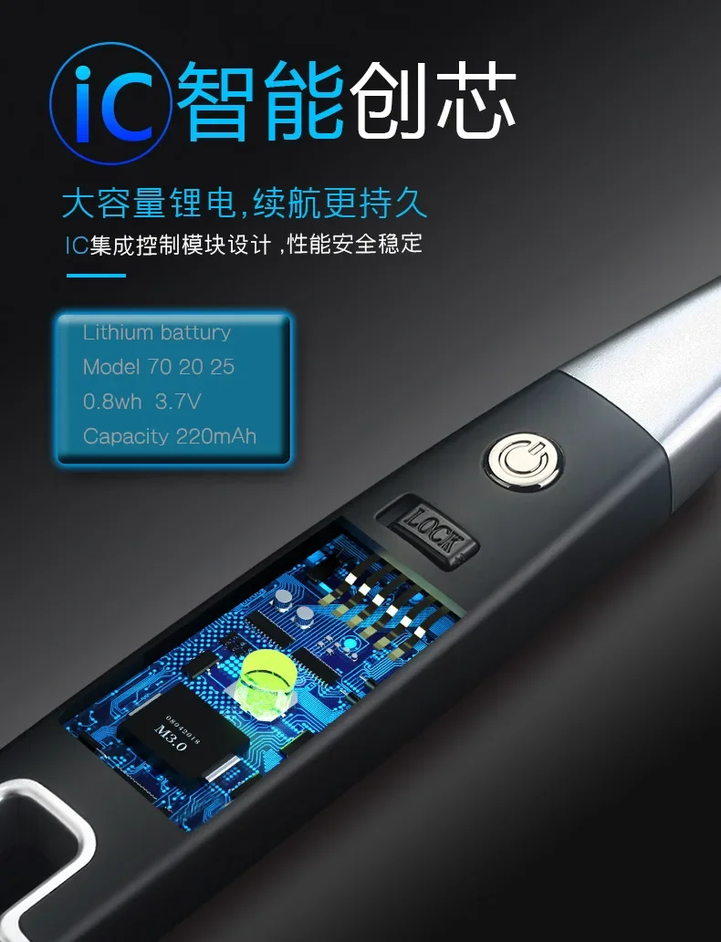 2025 New Type-C Electronic Rechargeable Arc Igniter Metal Windproof Igniter Gas Stove Igniter Plasma Arc Outdoor