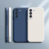 Soft Case for Samsung Galaxy S21 Plus FE S21+ S21Plus S21FE Ultra 5G Contracted Pure Color Liquid Silicone Shockproof Back Cover