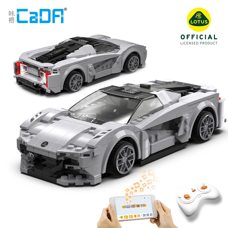 CaDA Veicolo telecomandato Lotus Evija 308 pezzi,Eta 6