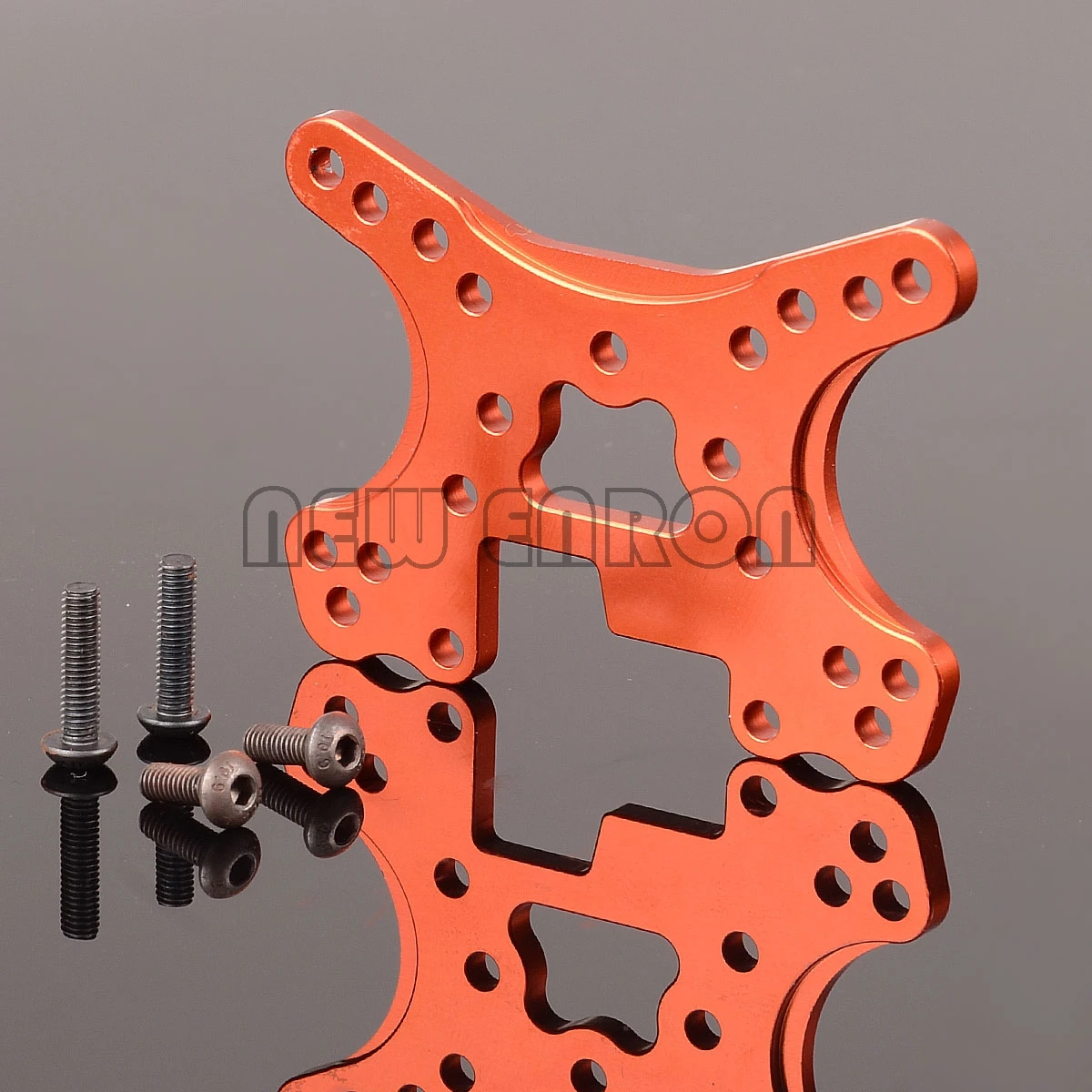HPI Bullet Nitro 3.0 Aluminum Front Gear Box Plate Upgrade Part - 1PC Black - View #12