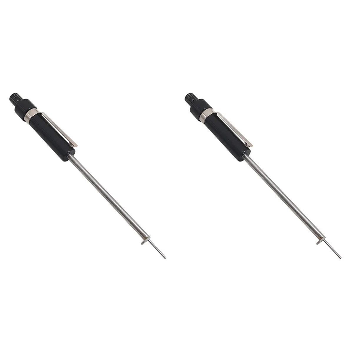 

2 Pc Brake Pad Scale Thickness Measurement Tool Detection Pen Depth Gauges Plastic