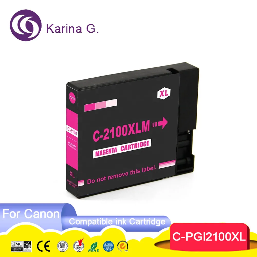 Compatible For PGI2100 PGI-2100 PGI2100XL ink Cartridge Full ink For MAXIFY Ib