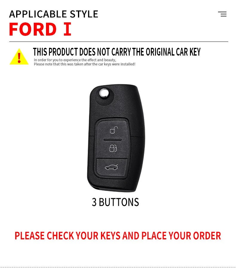 Premium Car Key Case Cover Shell Fob – Sleek Interior Accessory