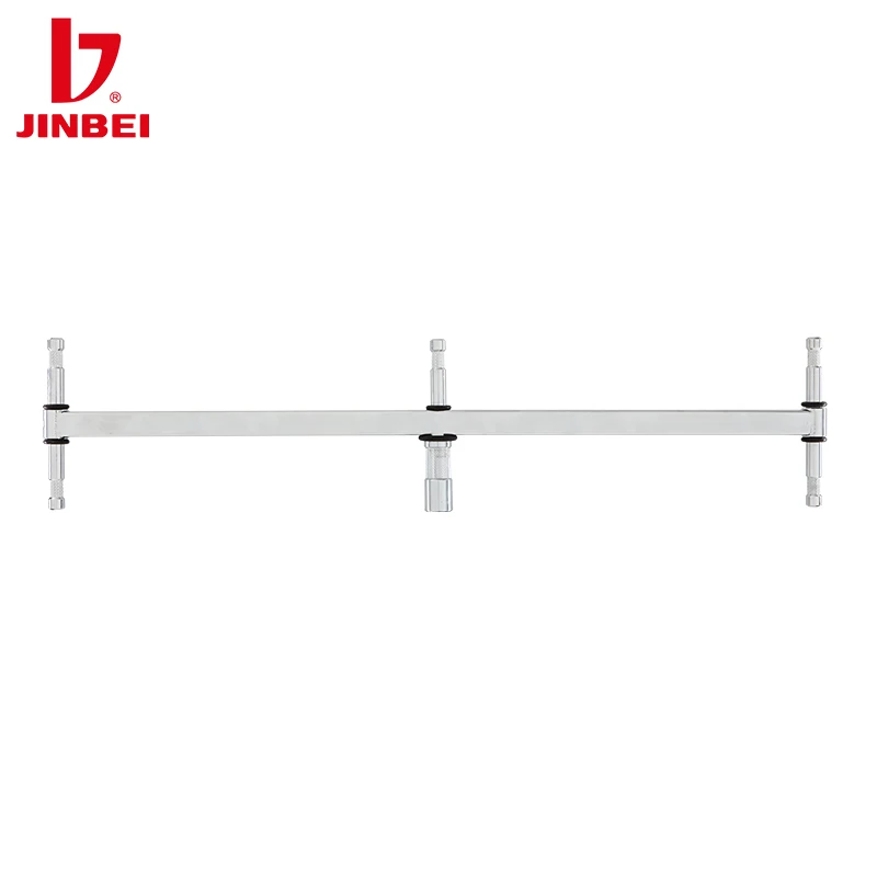JINBEI JB-004 멀티 램프 브래킷 라이트 스탠드, 휴대용 사진 붐 암, LED 비디오 조명, 스튜디오 플래시, 야외 스트로브