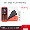 Original Unlocked 130 (2014) Dual Sim GSM 900/1800 Mobile Phone Russian Arabic Hebrew Keyboard Made in Finland