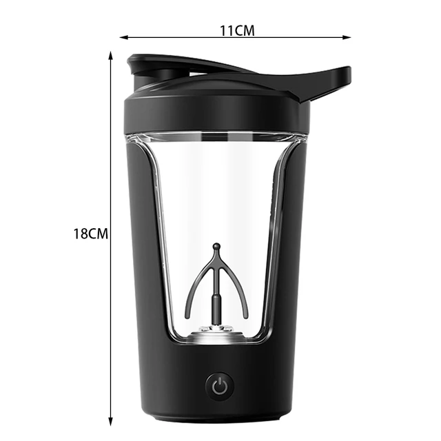 450ml Electric Automatic Mixing Cup Portable Whey Protein Shaker Bottle USD Rechargeable Fully Automatic Stirring Cup For Home 6