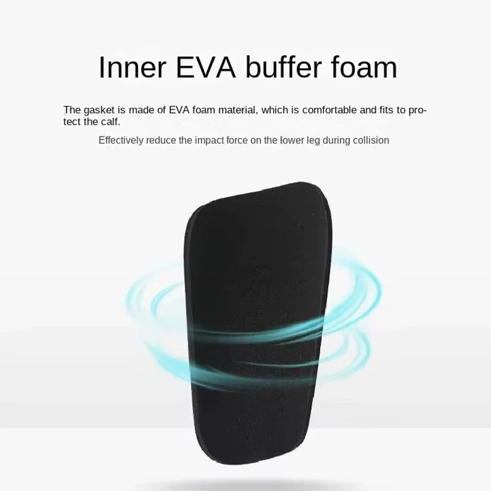 Ultralight Carbon Fiber Football Shin Holder Leg Guard Shin Pads Soccer Guards Plastic Strapless Breathable Pads
