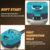 Router Tool, 6.5 Amp 1.25 HP Hand held Wood Router Tool, Compact Palm Trim Router for Woodworking 6 Variable Speeds Fixed 4
