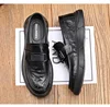 New Shoes for Men Genuine Leather Casual Shoes Spring Flat Shoes Street Fashion Comfortable Slip-on Loafers 4