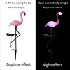 Pink Flamingo Solar Light Outdoor Courtyard Decoration Light Waterproof Garden LED Patio Walkway Light with Lights Ground Lamp P 6