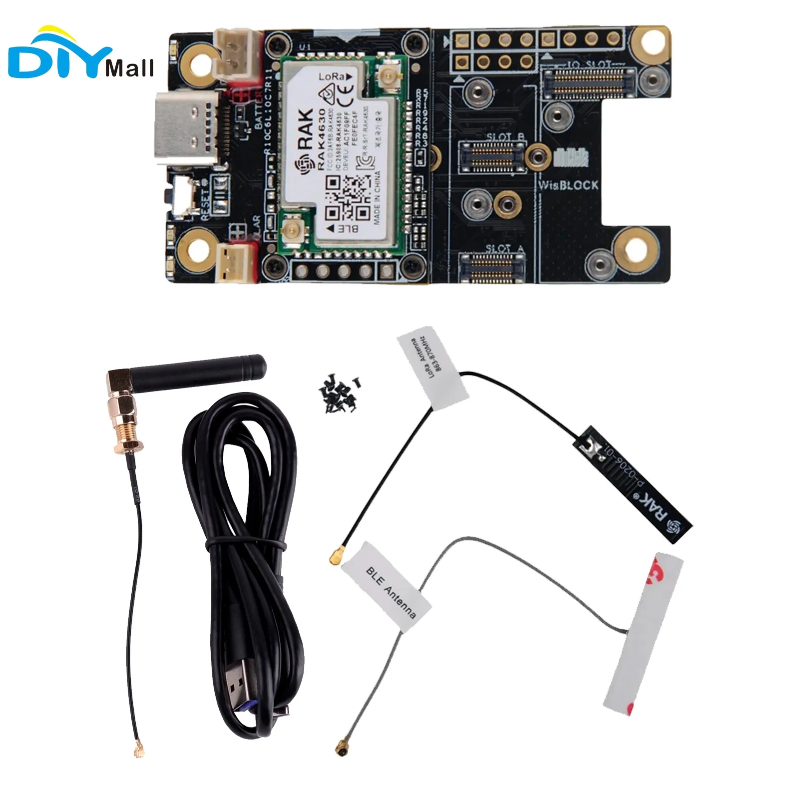 WisBlock-Basic-Starter-Kit-for-Meshtastic-RAK4631-LPWAN-Wireless-SX1262 ...