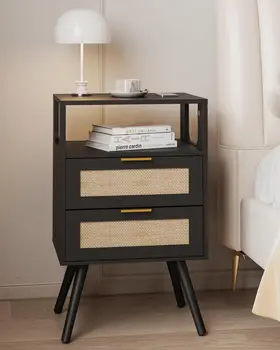 Farmhouse 2-Drawer Nightstand 1