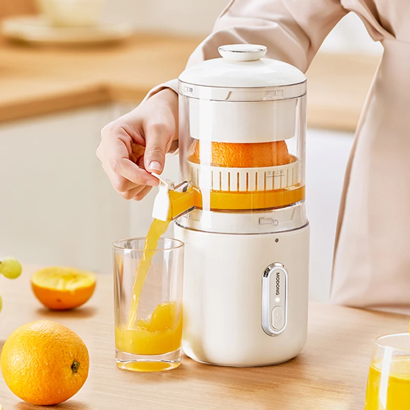 Electric Juicer Multifunctional Orange Lemon Blender USB Rechargeable Wireless Portable Mini Fruit Squeezer Pressure Juicers - Image 3