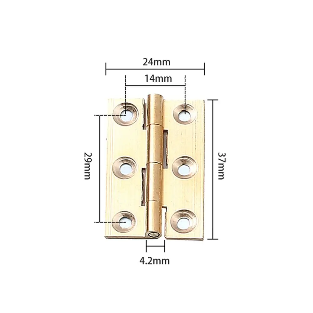 Description Picture 4 of itemWindow Accessories Door Hinges 3.5inch Mute Cross Hinge Brass Multilayer Plating Furniture Hardware Cabinet Cupboard Window Door
