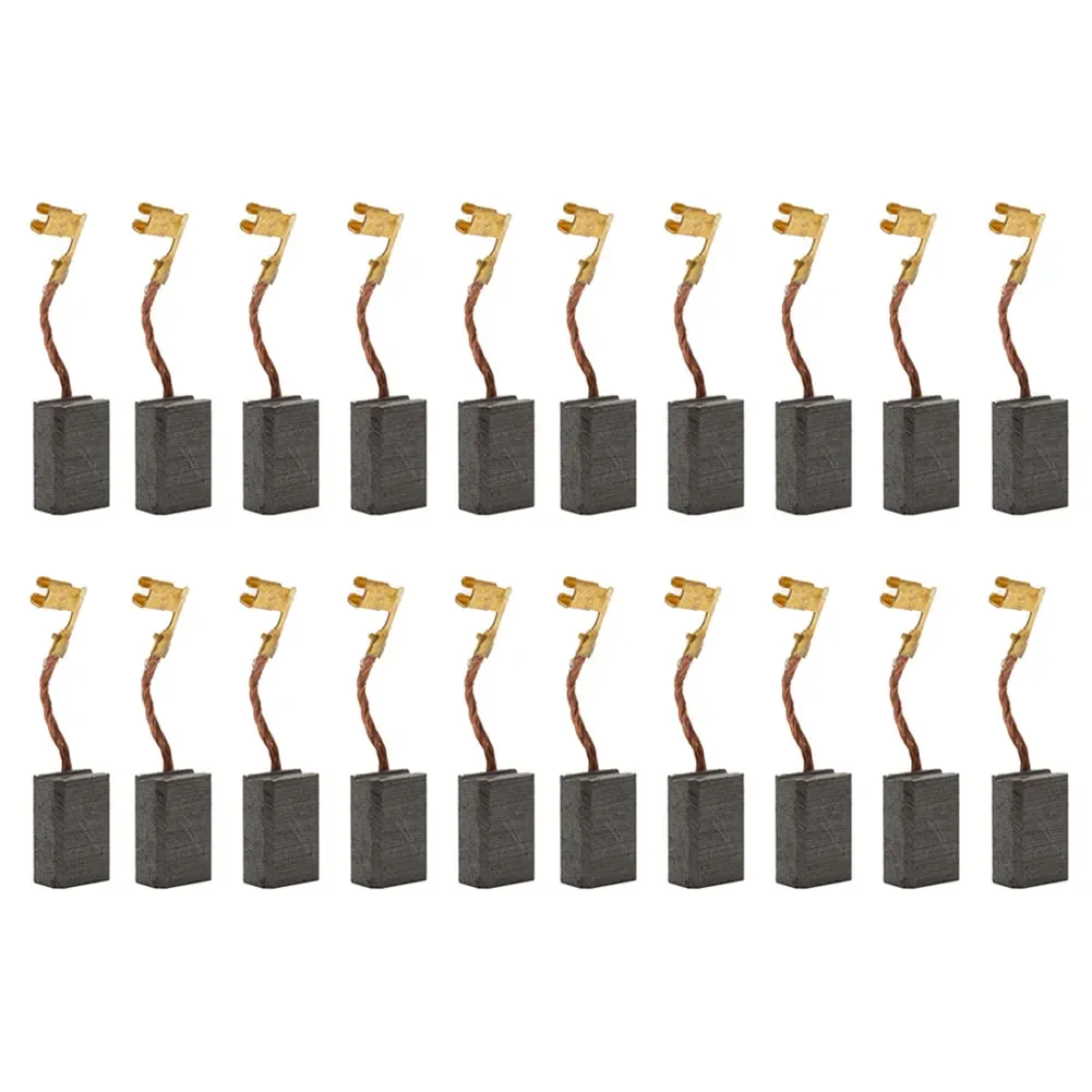 20 Pz Smerigliatrice Angolare Spazzola Di Carbone Motore Spazzole Di Grafite Per Makita Cb459 Ga4530R Ga4534 Js1000 Ga5030