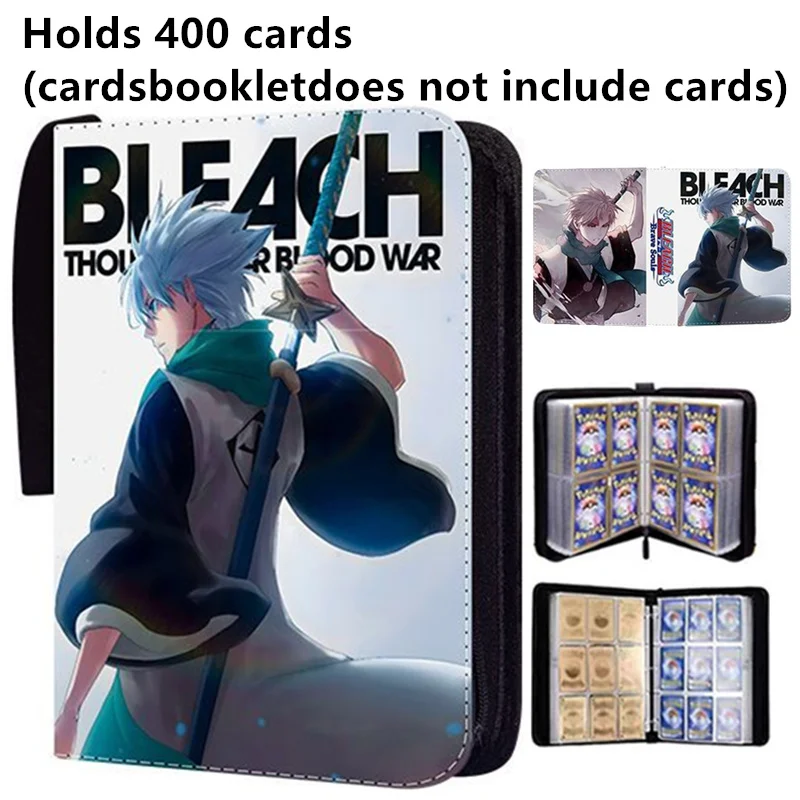 400/900pcs BLEACH Card Album Book Folder 4/9 Card Slots